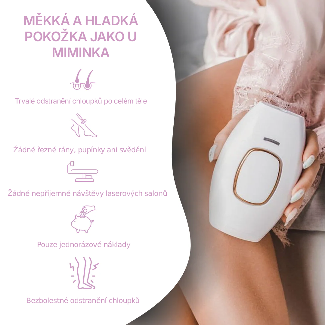 LAELUNA: IPL Laserový Odstraňovač Chloupků